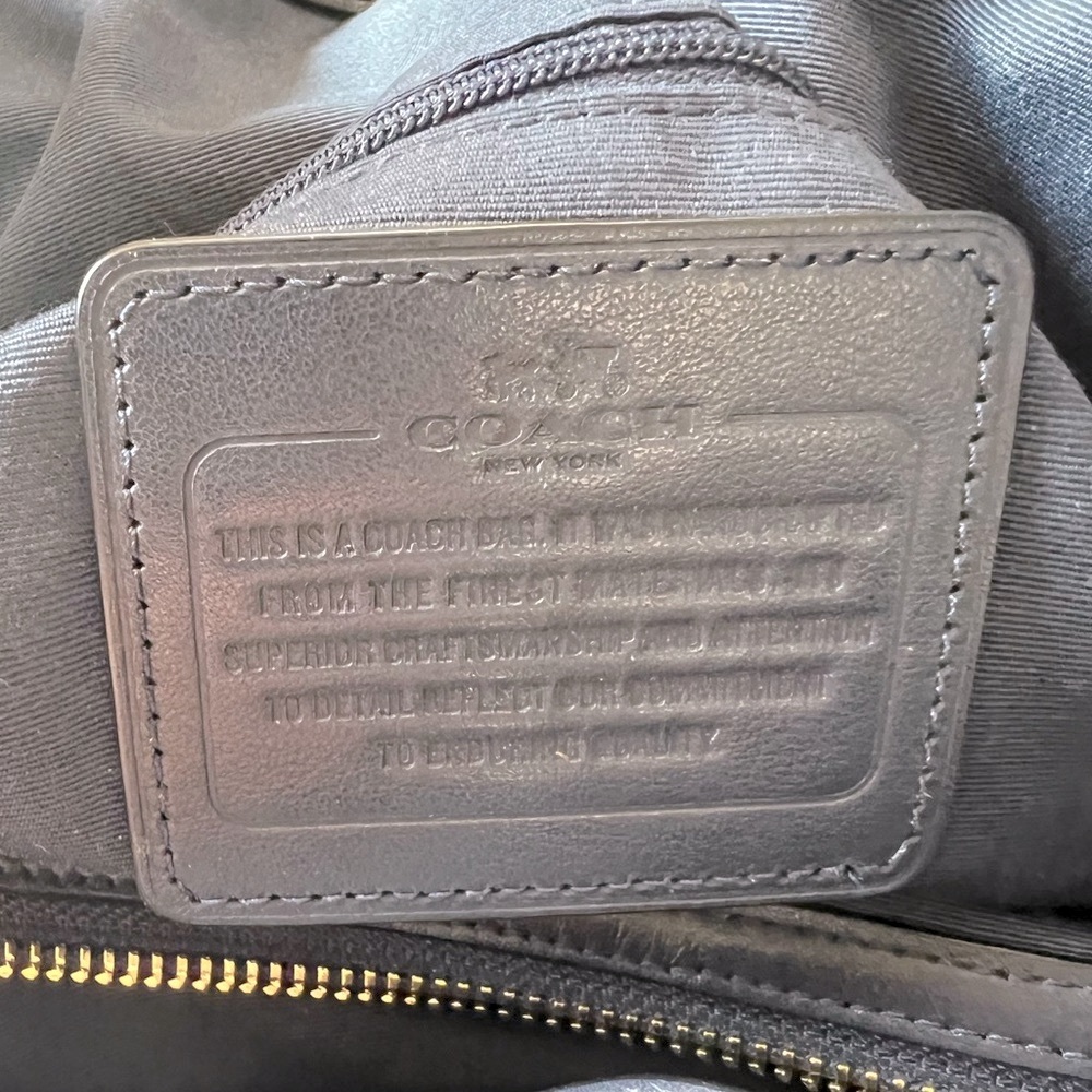 Coach 🌟HP🌟Madison Carlyle Leather Shoulder Bag - Picture 8 of 11